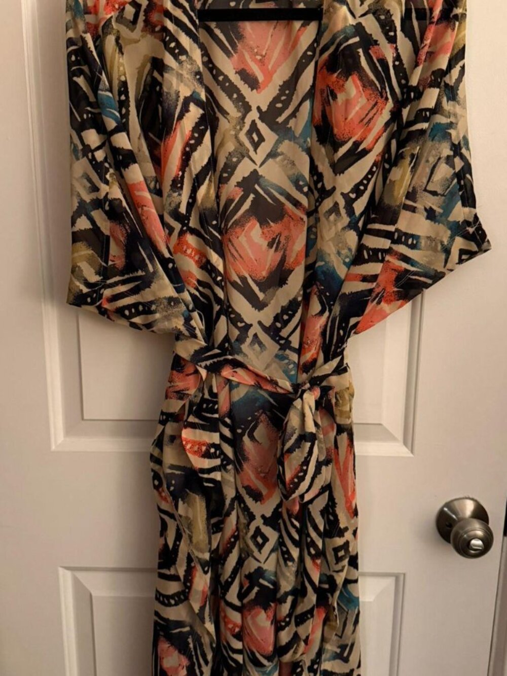 Ali Miles Geometric Kimono